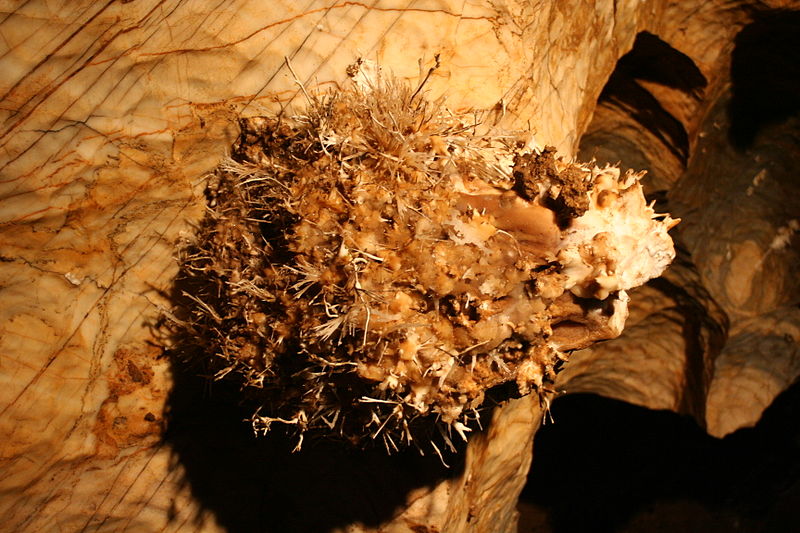 Grotte d'aragonite d'Ochtiná