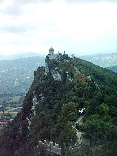 Trzy wieże w San Marino