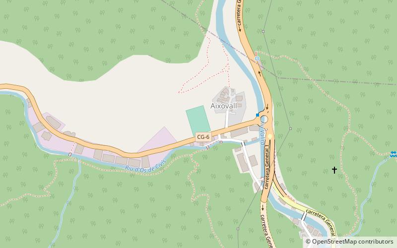 Camp d’Esports d’Aixovall location map