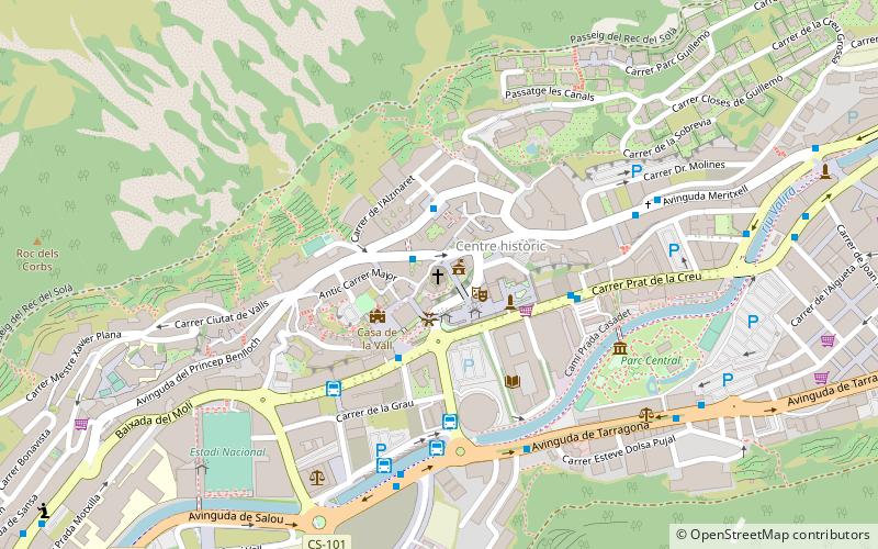 Église Sant Esteve d'Andorre-la-Vieille location map