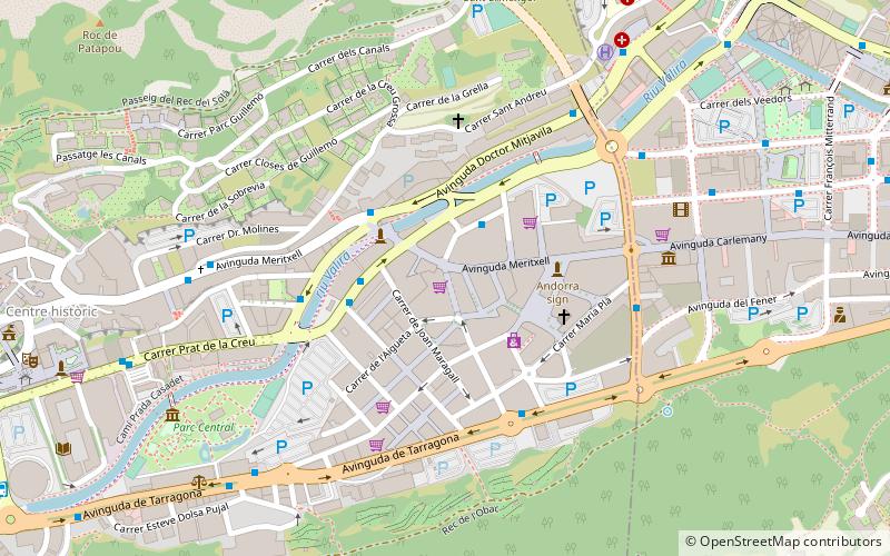 cca centre comercial andorra andorra la vella location map