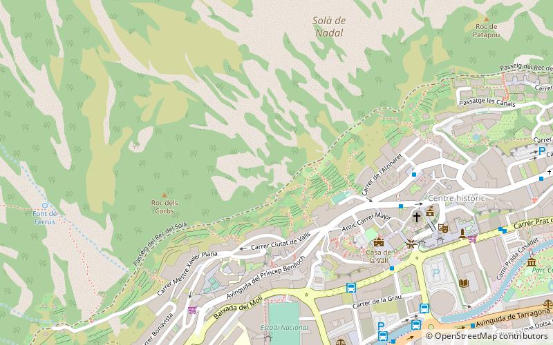 New Parliament of Andorra location map