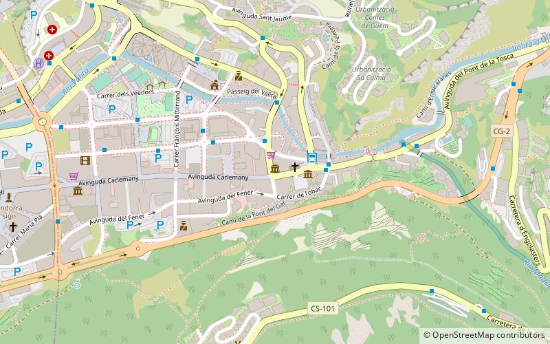 centre dart escaldes engordany location map