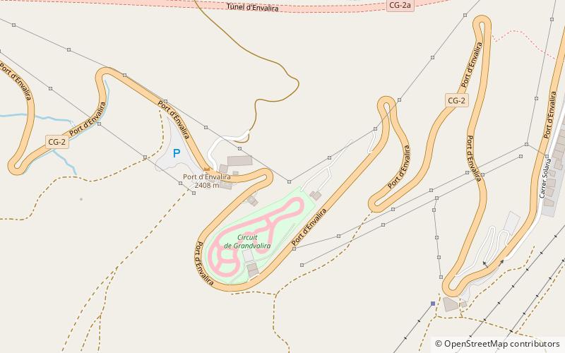 Port d’Envalira location map
