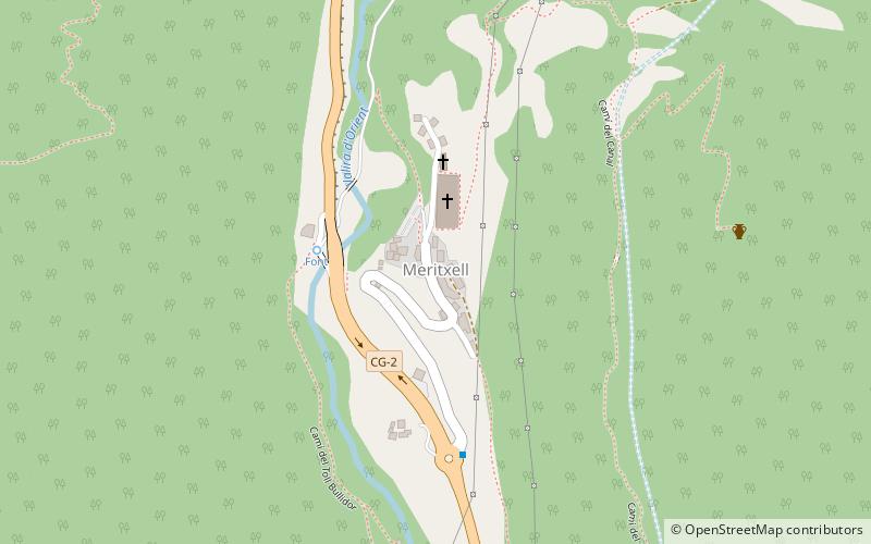 Meritxell location map