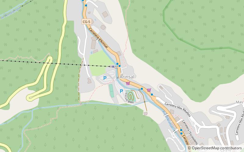 Església de Sant Andreu d'Arinsal location map