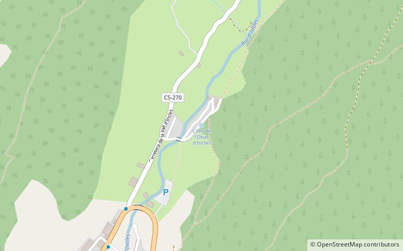 Cóm de l'Obac d'Incles location map