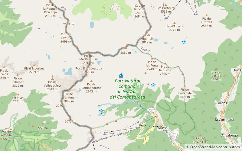 Refugi del Pla de l'Estany location map