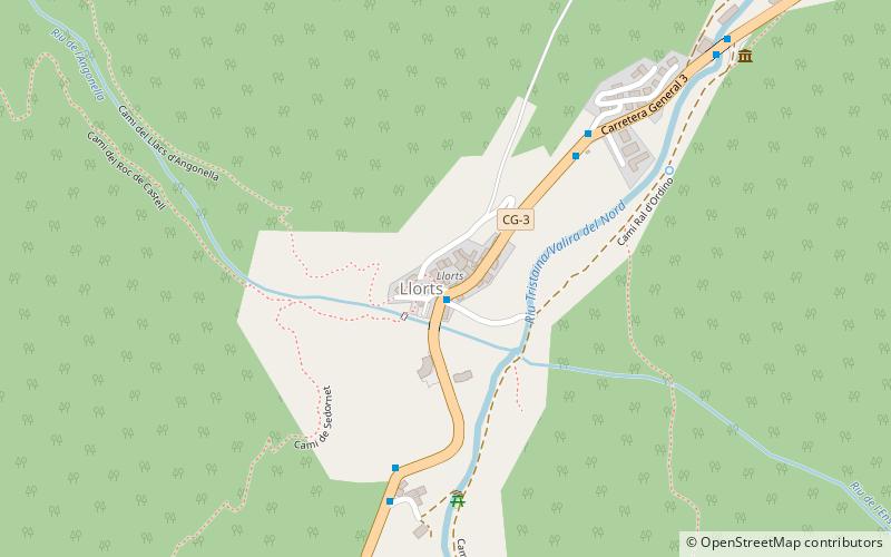 Església de Sant Serni de Llorts location map