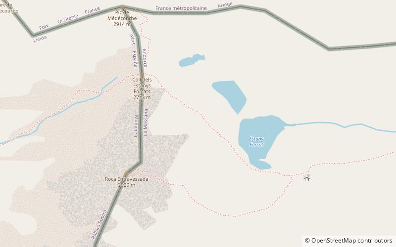 Pico de Sanfonts location map