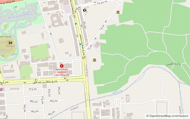 Sheikh Zayed Palace Museum location map