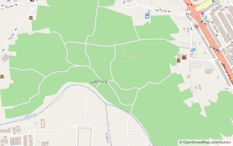 Al Ain Oasis location map