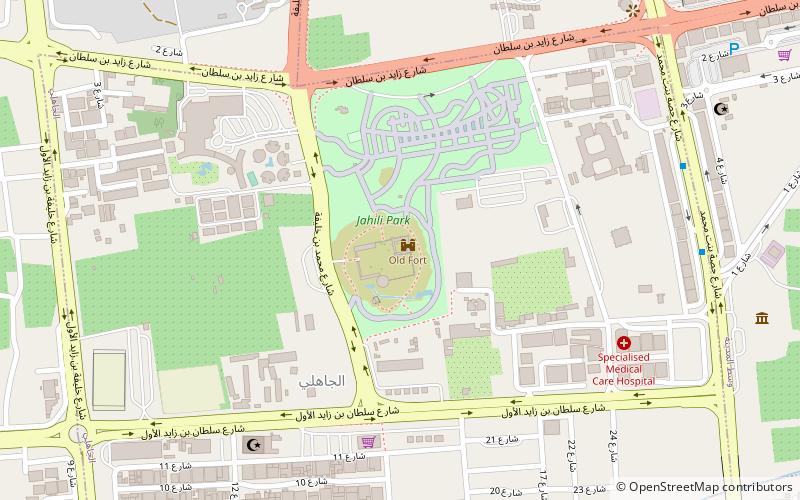 Al Jahili Fort location map