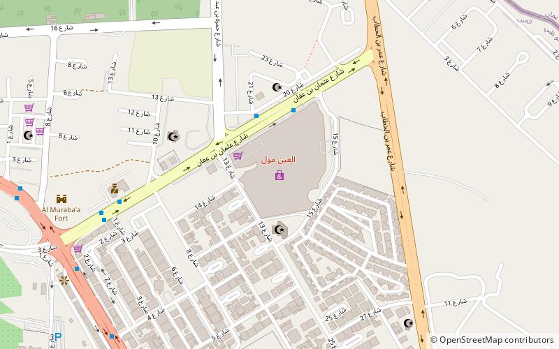 Al Ain Mall location map