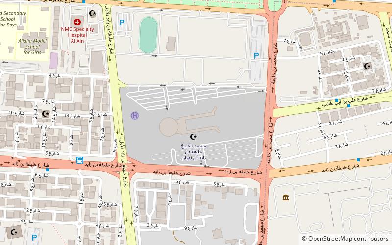 Sheikh Khalifa Bin Zayed Al Nahyan Mosque location map