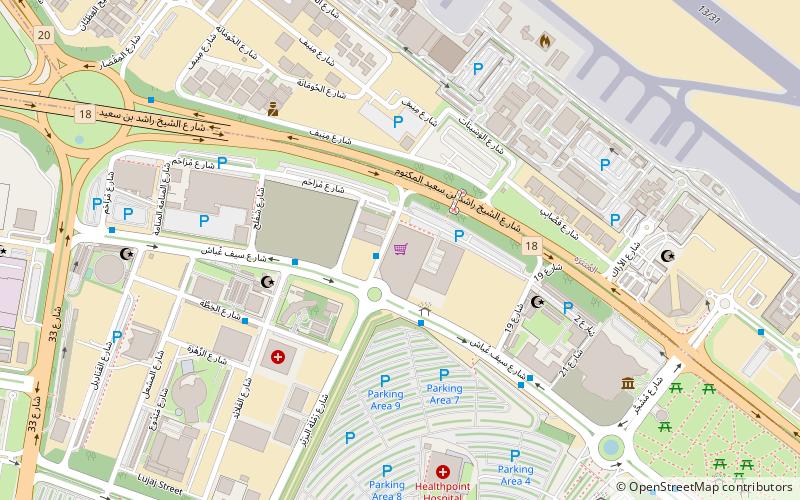 carrefour mall abu zabi location map