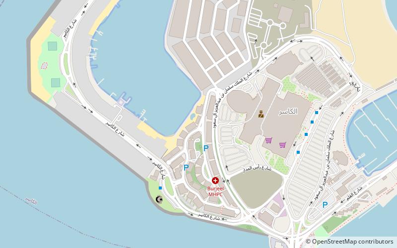 marina office abou dabi location map