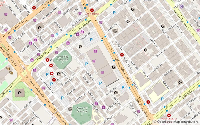 madinat zayed shopping cente abu dabi location map