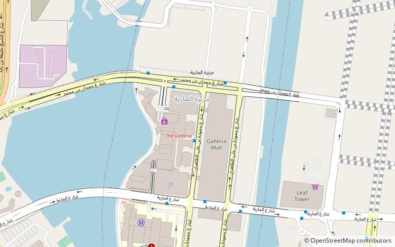 Al Maryah Island location map