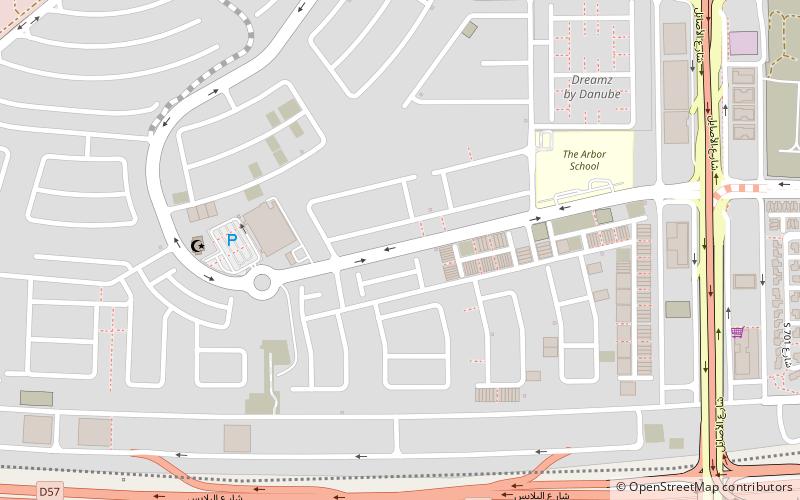 Estadio de críquet de la Ciudad Deportiva de Dubái location map