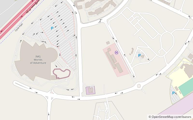 mall of arabia dubaj location map