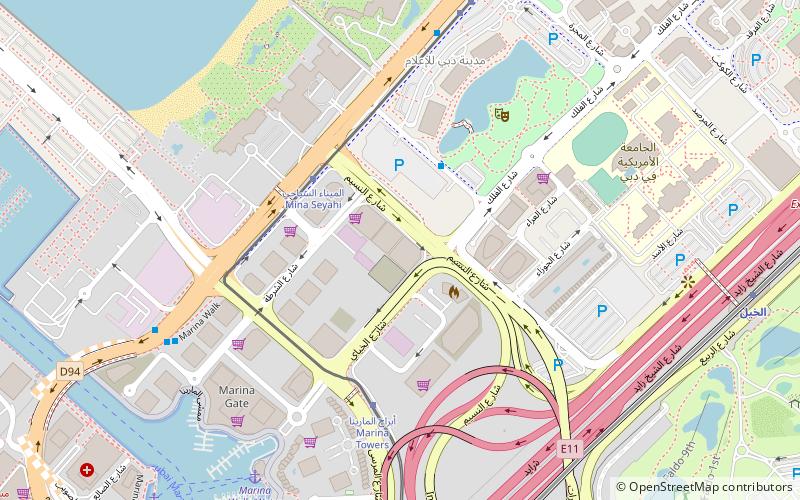 23 Marina location map