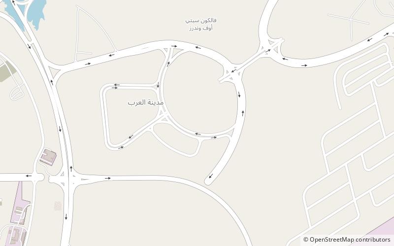 City of Arabia location map