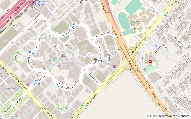 Dubai Moving Image Museum location map