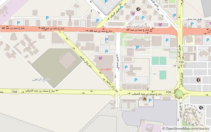 lulu mall fudzajra location map