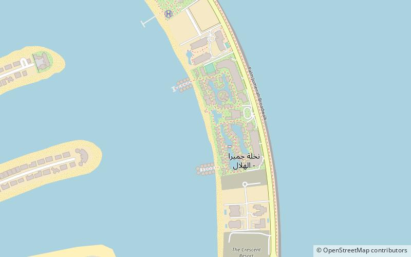 anantara dubai location map