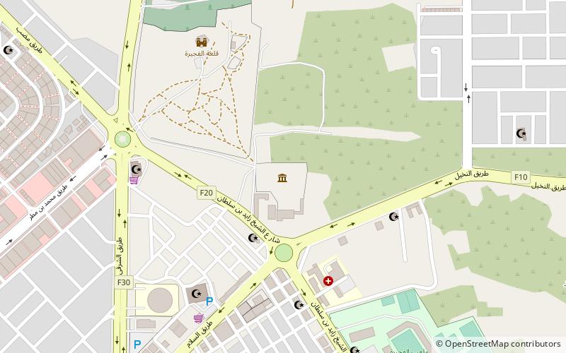 Fujairah Museum location map