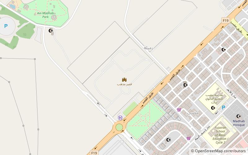 madhab palace fujairah location map