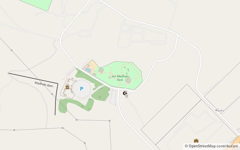 madhab spring park fujairah location map