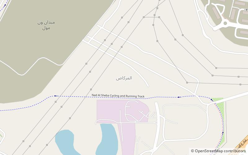 al markada dubai location map
