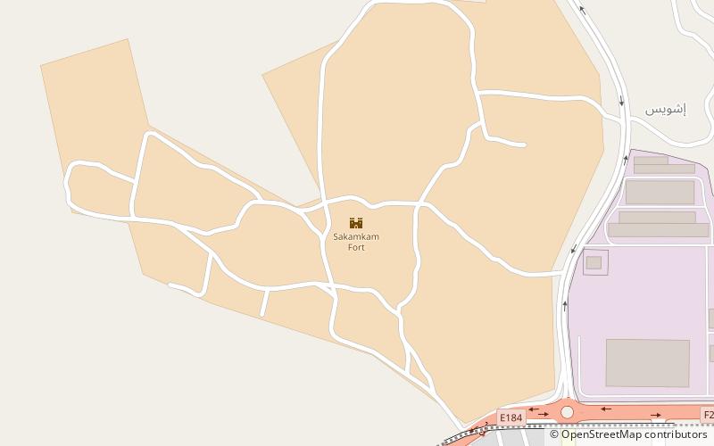 Sakamkam Fort location map