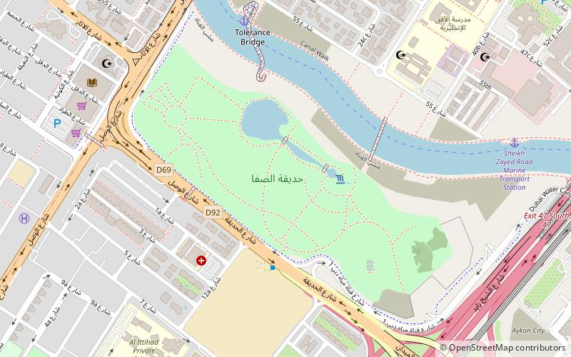Safa Park location map