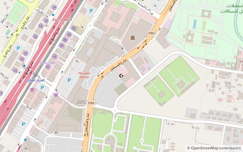 Burj Daman location map
