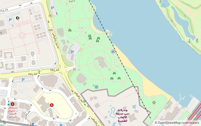 Children's City location map