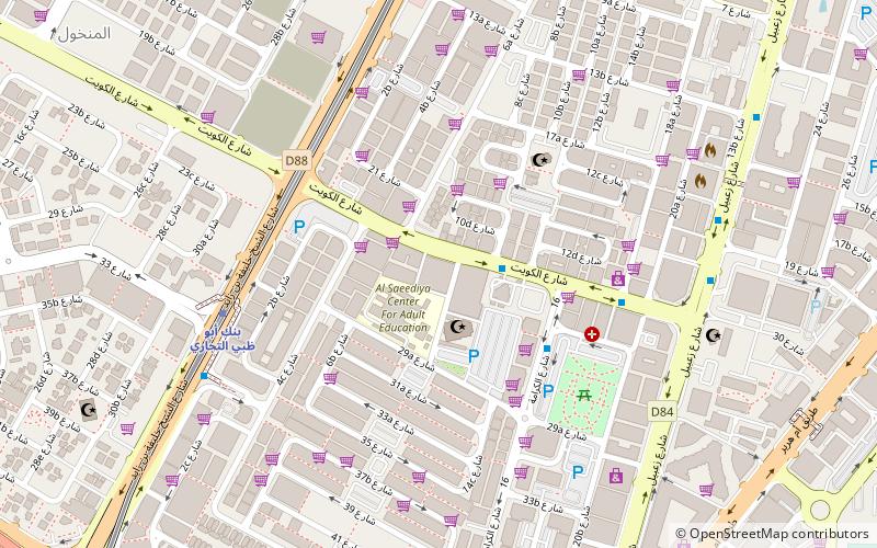 Al Attar Centre location map