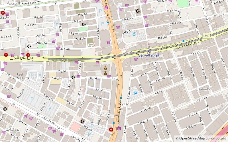 warba shopping centre dubaj location map