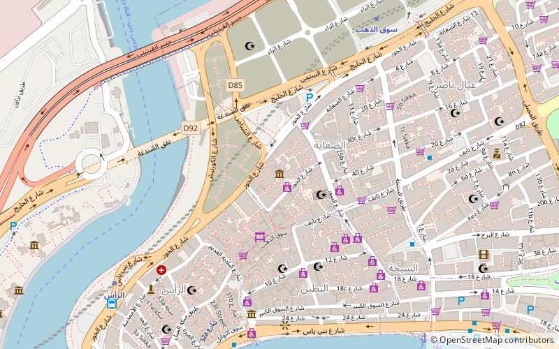 Women's Museum location map