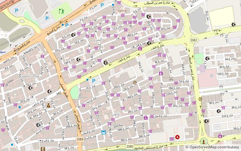 Traditional Souq location map