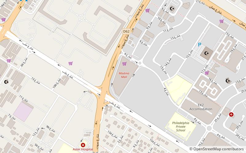 madina mall dubaj location map