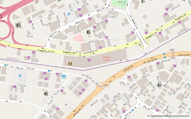 sahara centre szardza location map