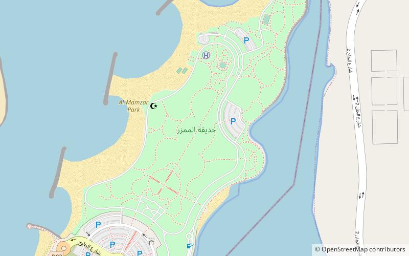 Mamzar Park location map