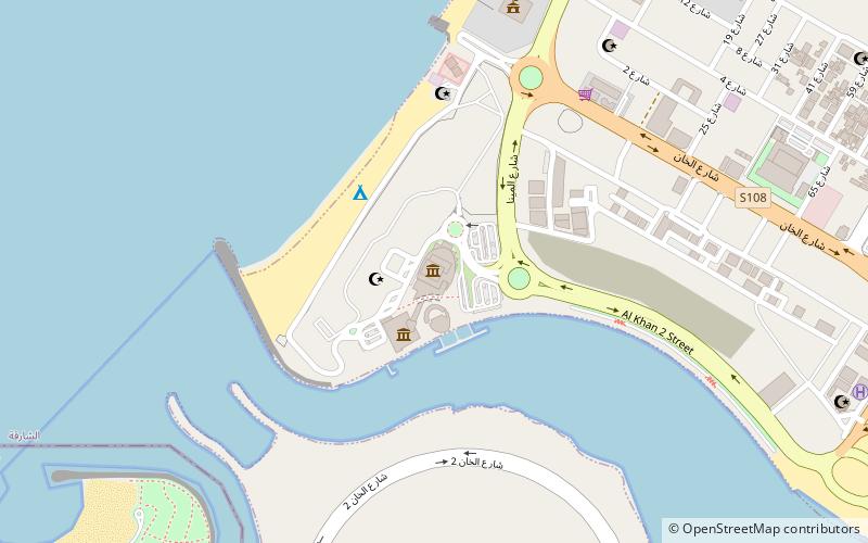 sharjah maritime heritage museum location map