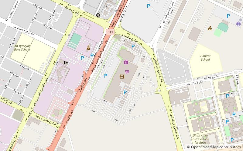 city centre ajman location map