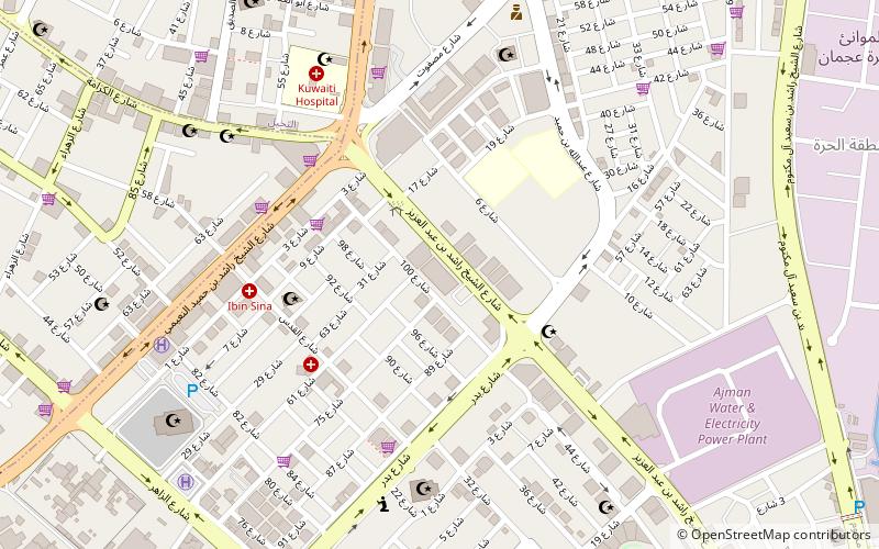 al ittihad mall adzman location map