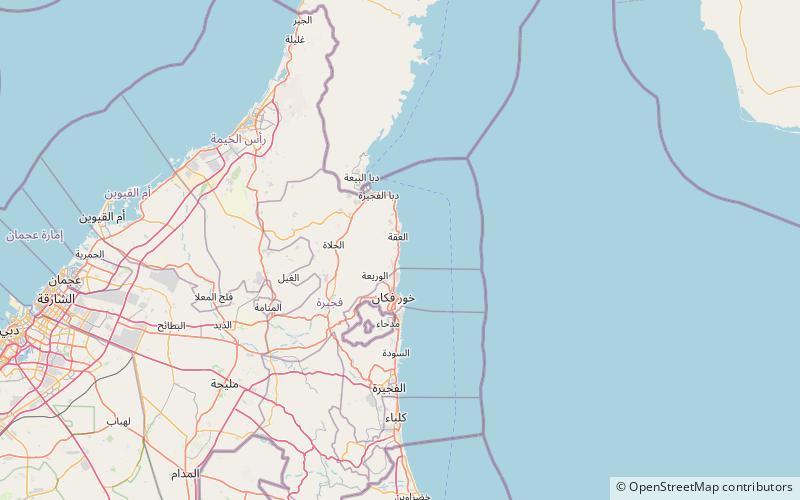 jabal ad dayt location map