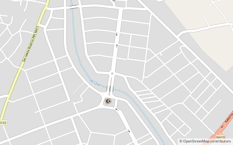 Ciudadela de Gazni location map